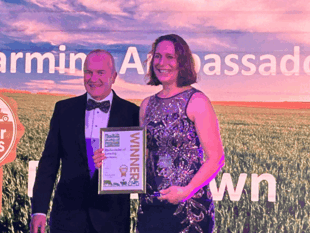 Dartmoor woman named South West Farming Ambassador of the Year