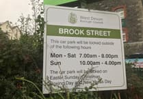 Broken light leaves Tavistock multi-storey in the dark