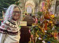 Tavistock Christmas Tree Festival poignant tribute to beloved teacher