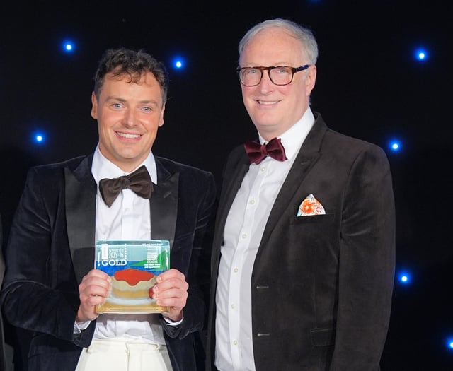 Tavistock B&B 'simply the best' at Devon Tourism Awards