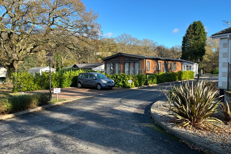 Devon Oaks Caravan Park near Horrabridge.