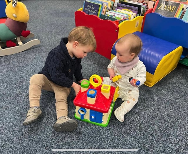 Pre-loved designer clothes sale for library