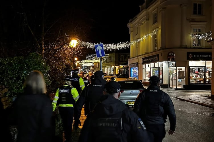 Tavistock police clamp down on potential drug misuse in the town's pubs and clubs over the weekend (Nov 28-30).