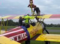 Father and son raise £6,000 for Hatherleigh band