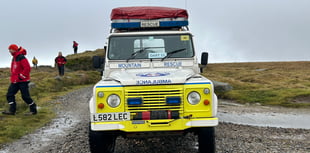 Okehampton rescue group says farewell to Land Rover Ada