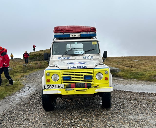 Okehampton rescue group says farewell to Land Rover Ada