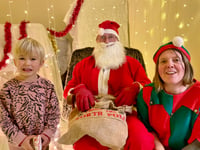 Village holds Christmas fair in aid of Spreyton Primary School