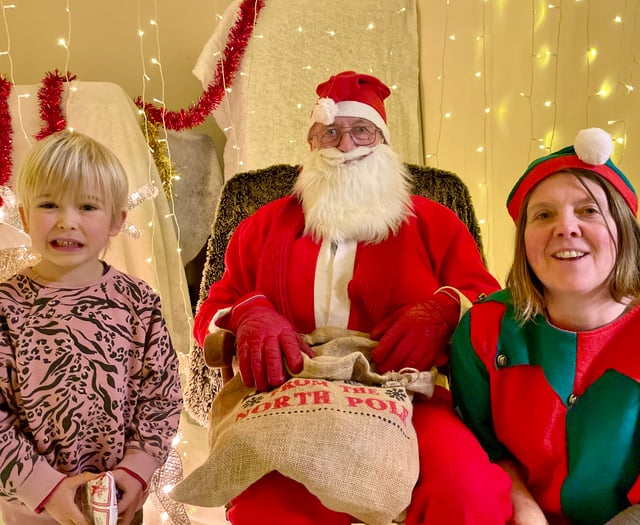 Village holds Christmas fair in aid of Spreyton Primary School