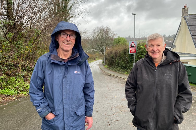 Residents on Violet Lane, Tavistock, are opposing a housing plan they say will be a blight on the countryside.
