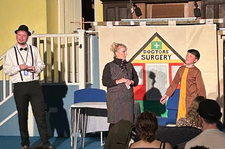 A scene from Okehampton Baptist Church's pantivity.