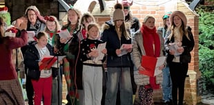 George switched on North Tawton’s Christmas Lights
