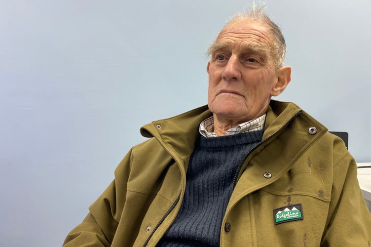 Former farmer Peter Clarke, from near Tavistock, is a veteran farming union representative and country show public presenter and commentator..