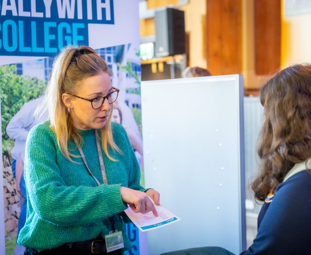 DMAT students explore post-16 options at careers fair