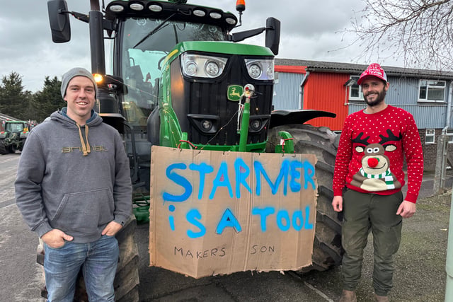 Charity tractor run raises £565 for charities
