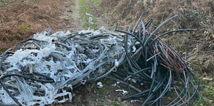 Dismay at major fly-tipping incident on Brentor Commons