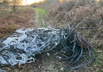 Dismay at major fly-tipping incident on Brentor Commons