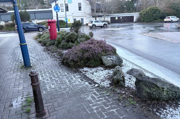 Snow in Okehampton Jan 2026