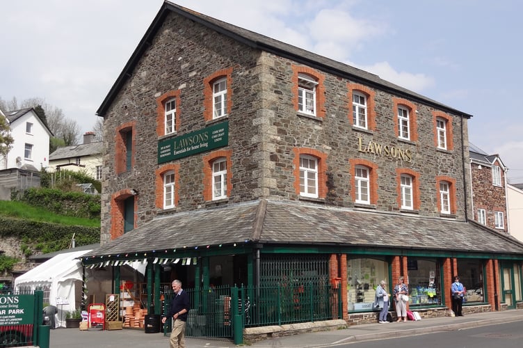 Lawsons in Tavistock is due to close down after 34 years trading in the town. A furniture store under a new owner is expected to open in the building.