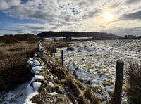 Black ice and frozen snow cause traffic delays