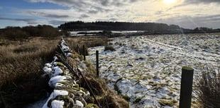 Black ice and frozen snow cause traffic delays