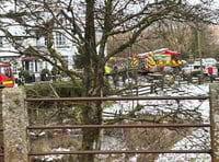 Two Bridges Hotel evacuated as fire breaks out