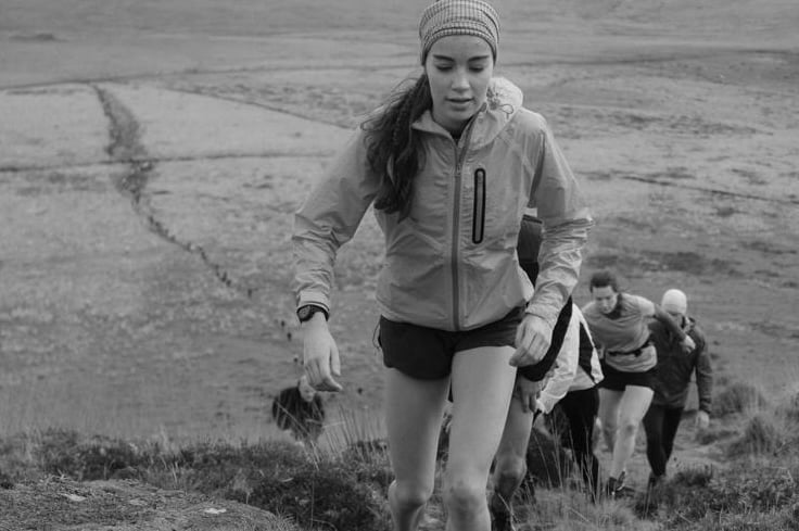 Sophie CavXXX of ORC, tackles the notoriously tough Brown Willy seven-mile race on Bodmin Moor. 