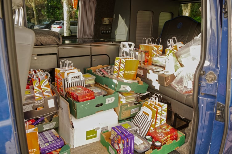 Tavistock charity delivers Christmas cheer to vulnerable and lonely residents.