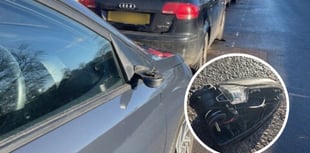 More wing mirror vandalism in Crediton