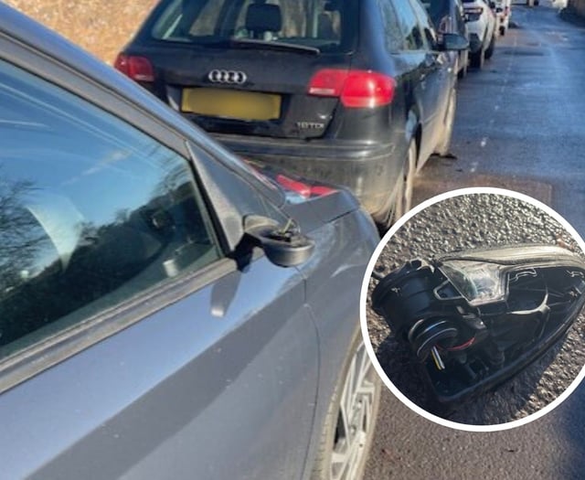 More wing mirror vandalism in Crediton