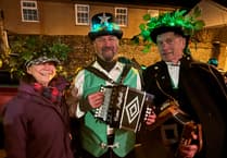 Evil spirits frightened away at Sandford Wassail