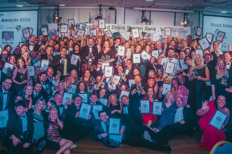 The winners of the 2025 Food Drink Devon awards - entries are now open for this year.