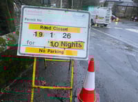 Resurfacing work  in Tavistock starts on Monday, January 19