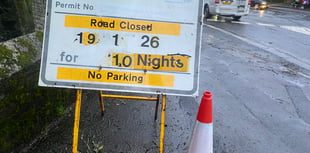 Resurfacing work  in Tavistock starts on Monday, January 19