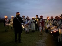 Wren Music's Okehampton wassailing draws dozens