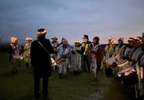 Wren Music's Okehampton wassailing draws dozens