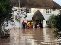 Okehampton rescuers do their bit in East Devon floods