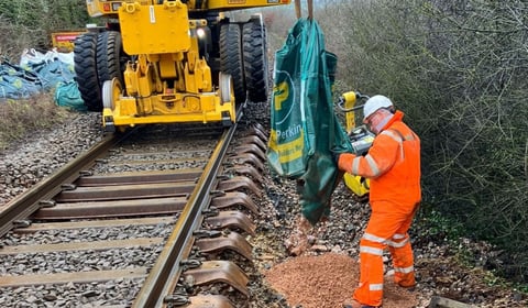 Rail line still shut between Exeter and Okehampton due to storm damage