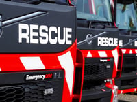 Fire crews called out to field fire near Exbourne