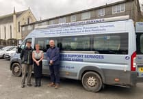Tavistock charity's minibus appeal hits the road