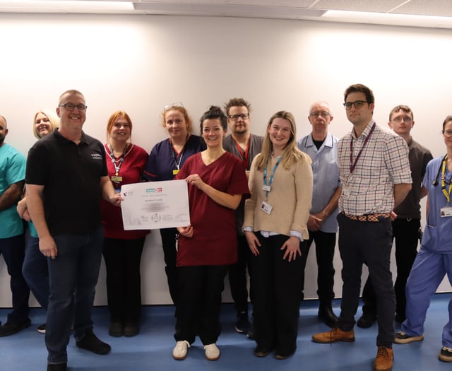 Derriford Hospital's emergency department gets Silver for Green ED