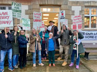 Library campaigners claim 'banging success'