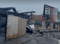 WATCH: New video shows school devastated by fire