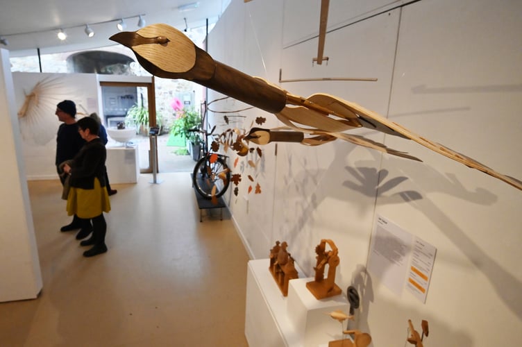 Kinetic Exhibition at Make Southwest in Bovey Tracey