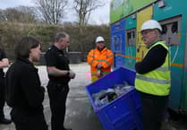 Battery waste sparks fire safety warning