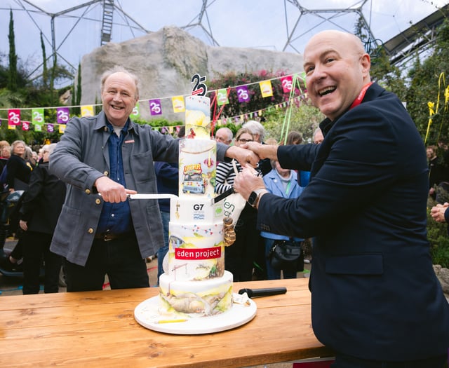 World-renowned Eden Project celebrates 25th birthday