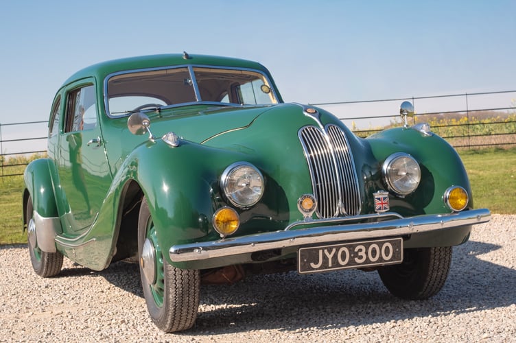 This classic car is one of two owned by Rolling Stones drummer Charlie Watts being auctioned in Exeter on May 20. Charlie never had a driving licence but he liked to admire cars as beautiful objects.