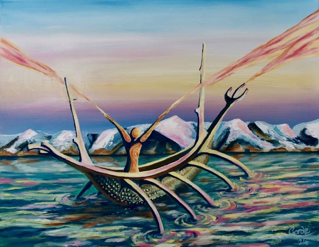 Artists' Easter village hall exhibition