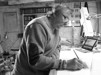  Wake for artist, author and fisherman at village pub