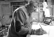 Wake for artist, author and fisherman at village pub