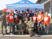 Veterans put best foot forward for Combat Stress

